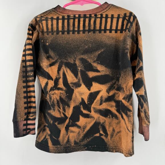 Union Pacific Railroad Size 5/6 Toddler Train T-Shirt Tie Dye 'Big Boy' Cotton - Picture 2 of 8